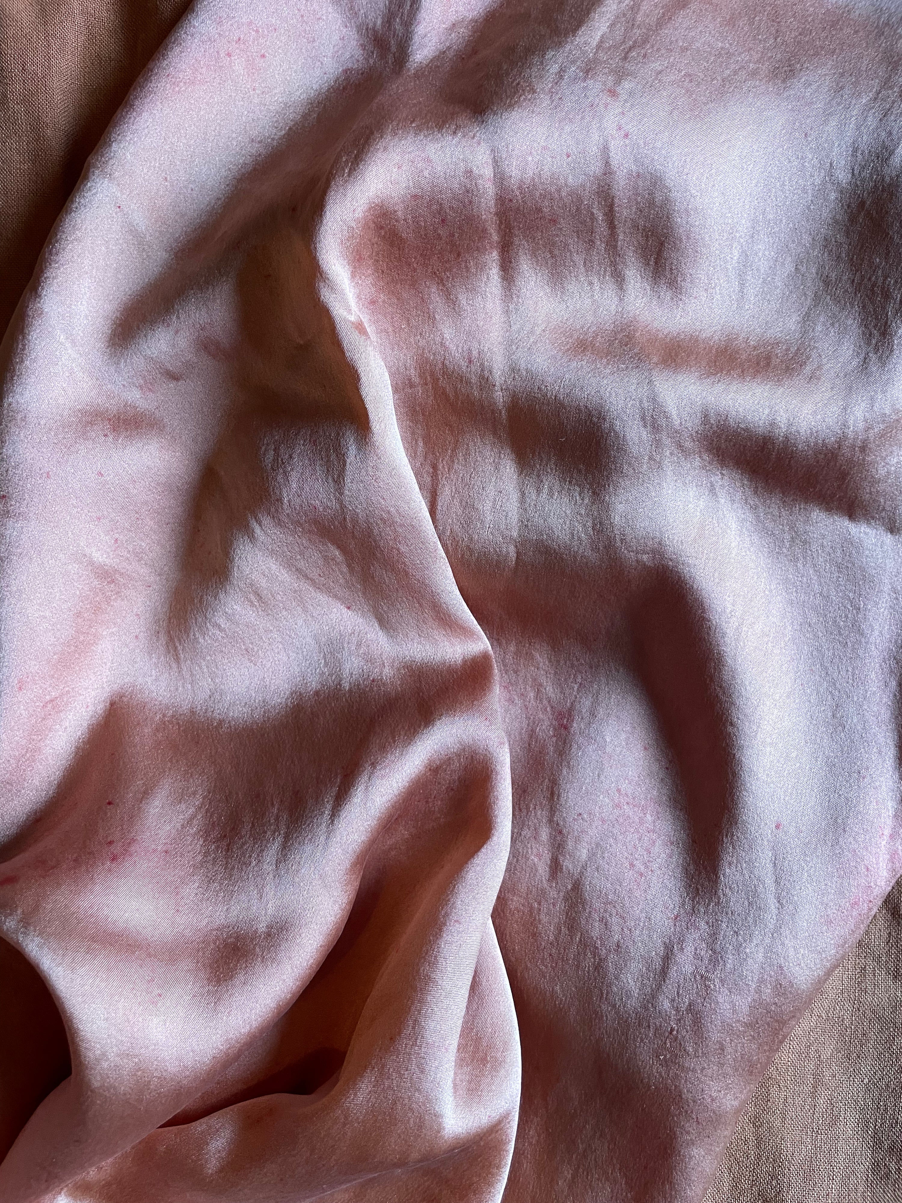 Mauve Silk Pillowcase SINGLE