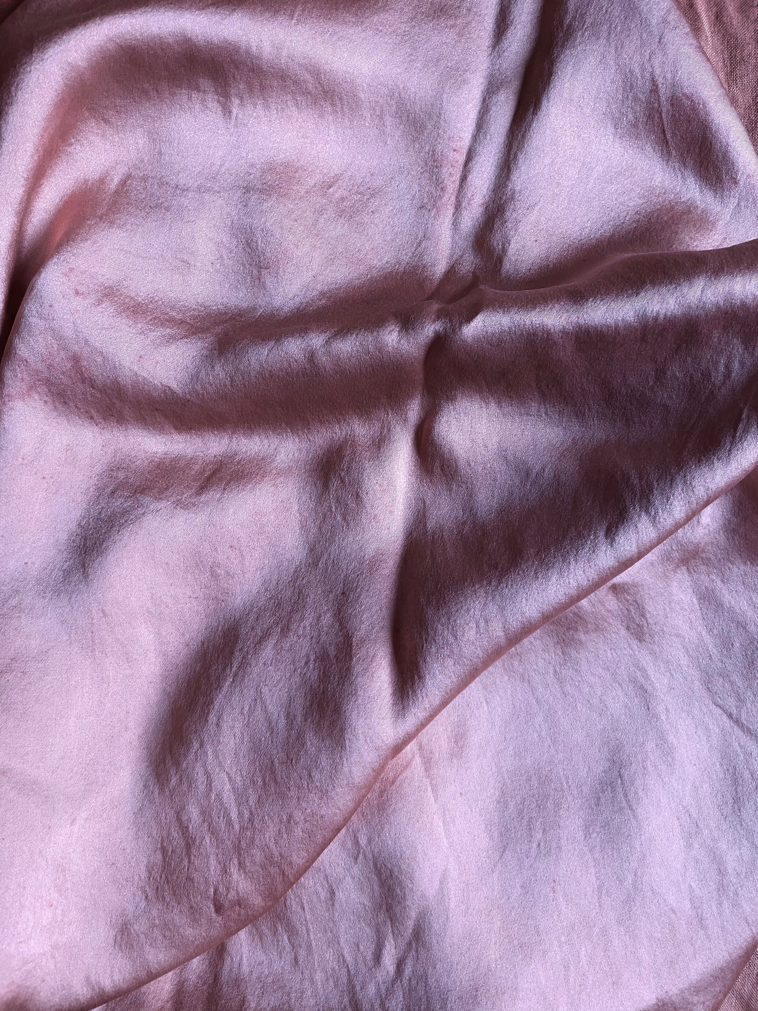 Mauve Silk Pillowcase SINGLE