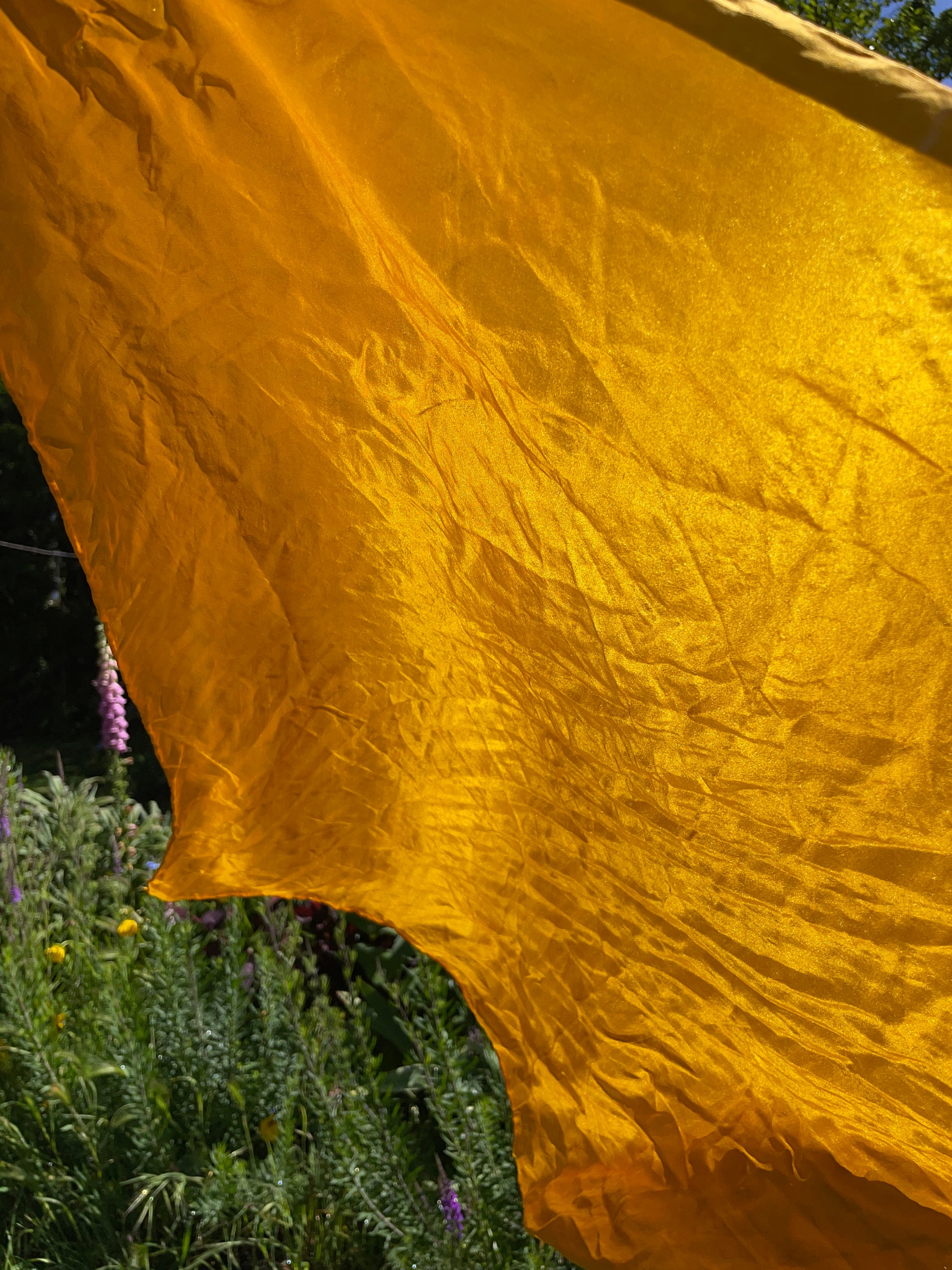 XL Silk Scarf - Marigolden