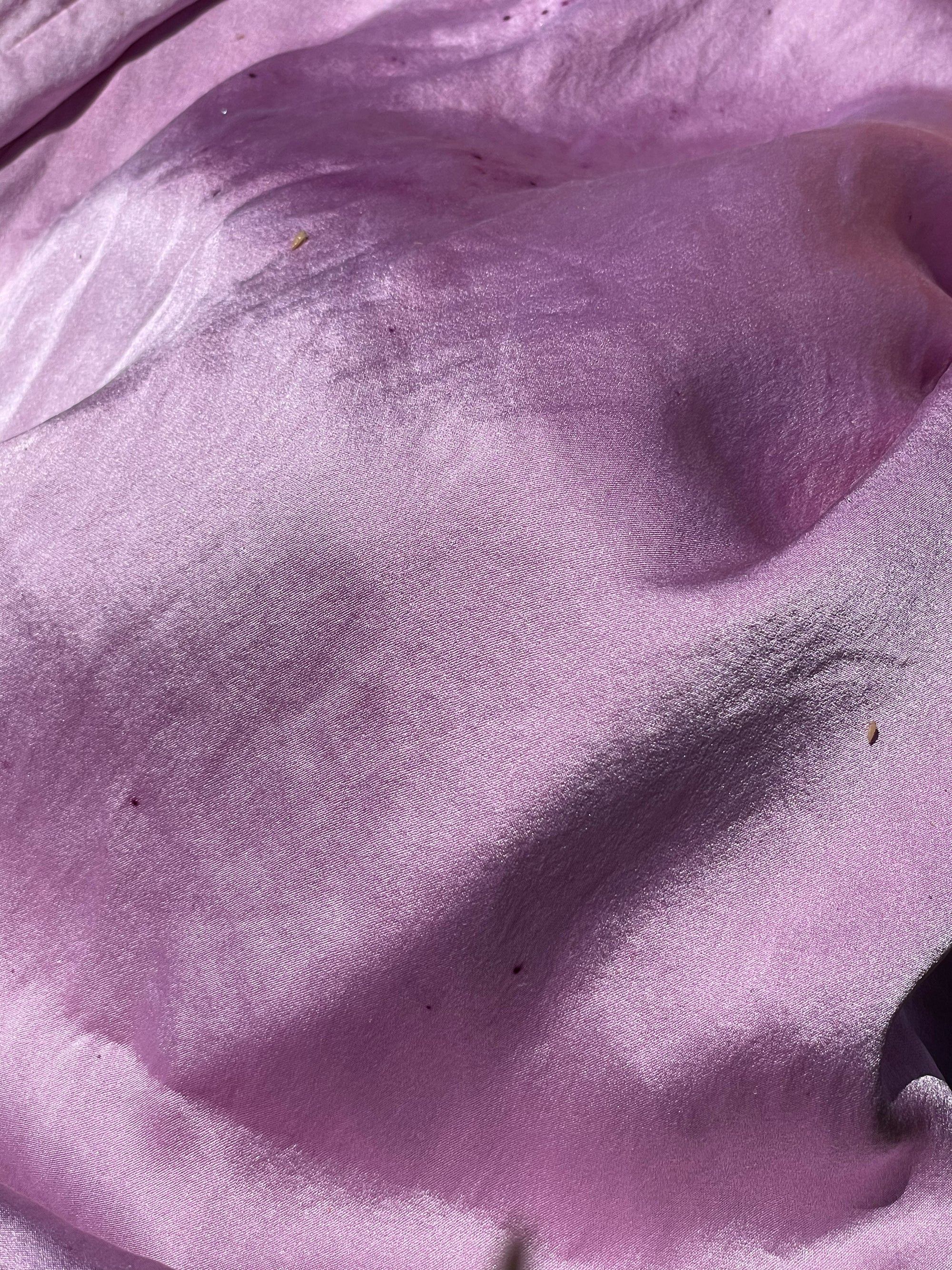 Light Lilac Silk Pillowcase Set