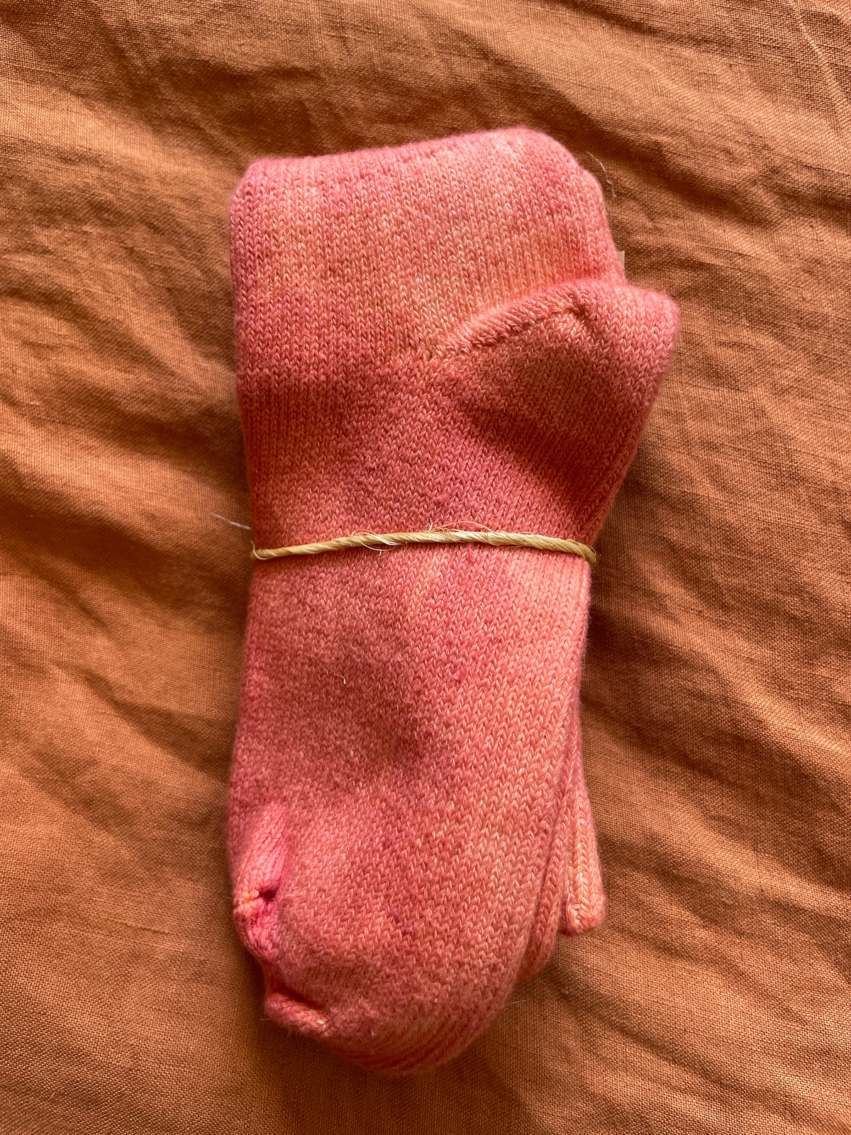 Coziest Organic Cotton Botanically Dyed Socks - Medium