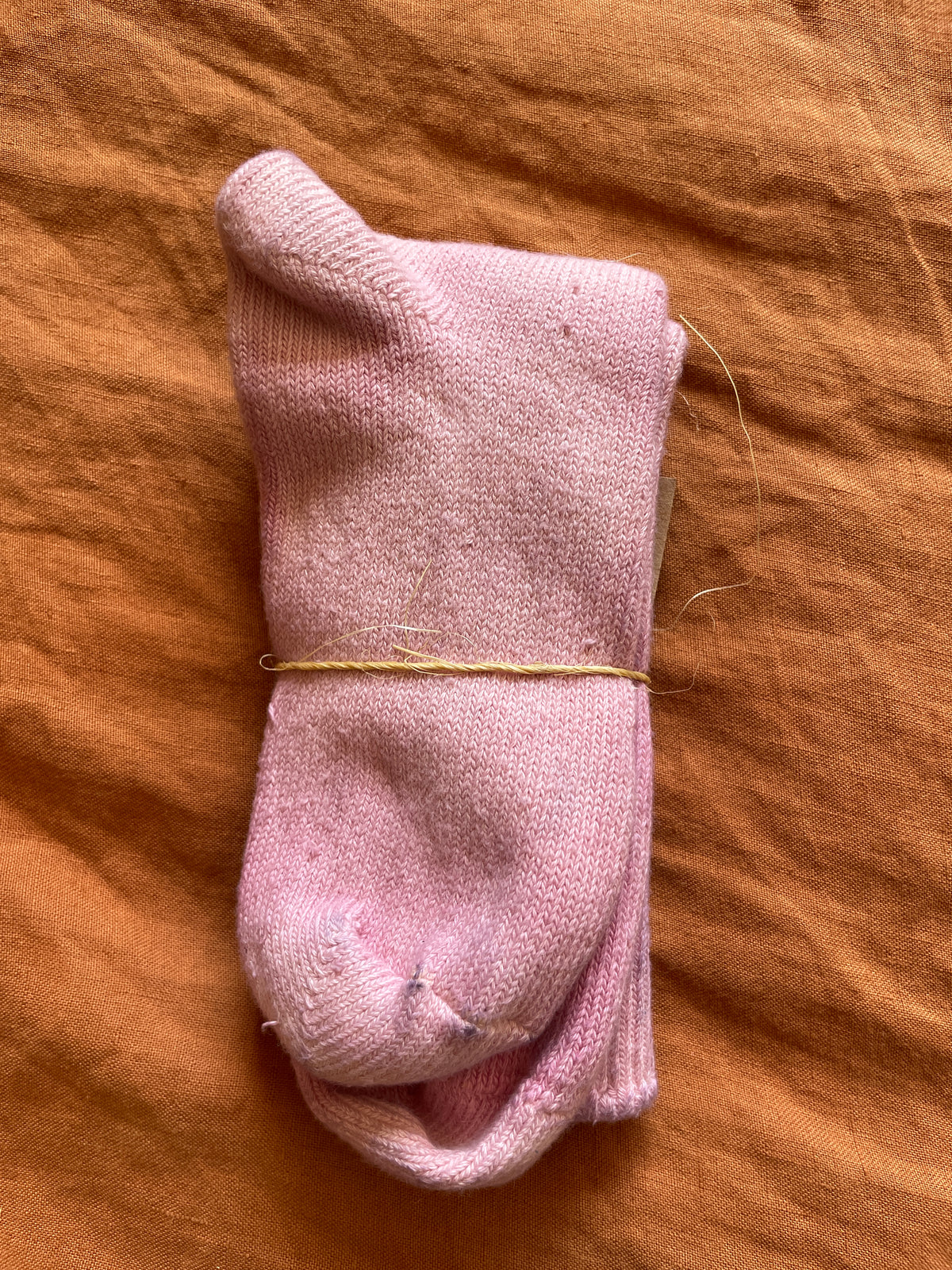 Coziest Organic Cotton Botanically Dyed Socks - Medium