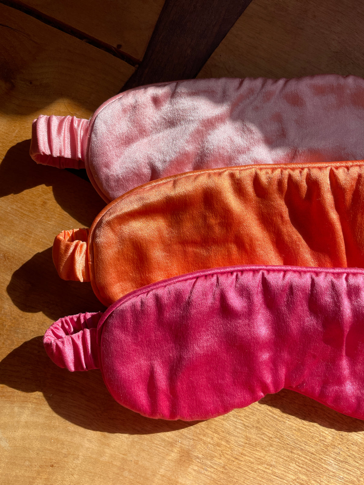 Pink Silk Beauty Eye Mask